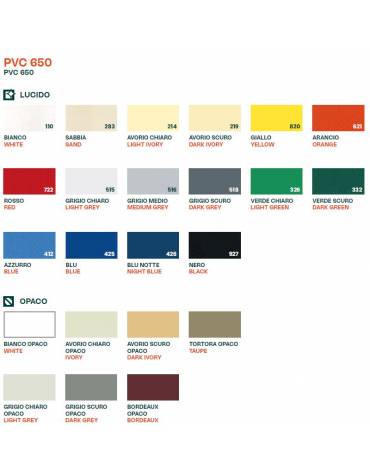 Pagoda tendostruttura rettangolare cm 300x490-Struttura in acciaio zincato-Telo in PVC ignifugo Opaco o Lucido-Per eventi fiere