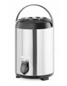 Distributore termico in acciaio inox con rubinetto erogatore - Capacità lt 11 - Adatto per bevande calde e fredde