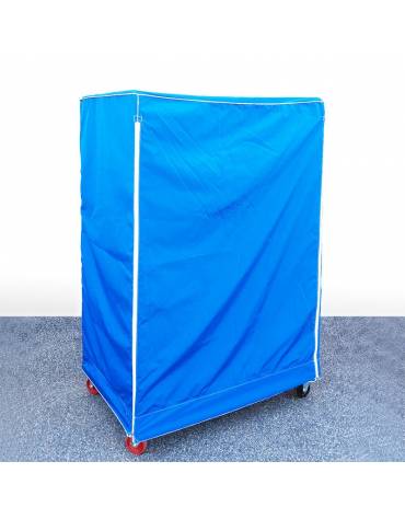Copertura in poliestere per roll container grande - cm 120x80x180H - Lavabile e sanificabile in lavatrice