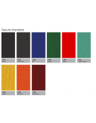 Sedia poltrona operativa con struttura e base in colore grigio - alzata a gas - contatto permanente - Conforme UNI EN 1335-B