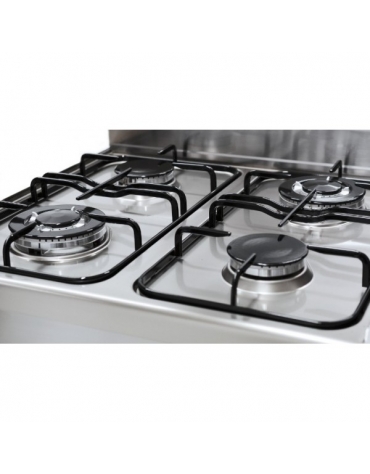 Piano di cottura a gas 4 fuochi cm 60x60x28h