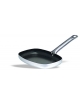 Padella antiaderente per pesce in alluminio - manico acciaio inox - Larghezza mm 380 - Profondità mm 260 - Altezza mm 50