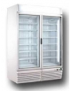 Espositore bevande con doppia porta a battente - 1047 litri - Temp. + 2° + 8°C - cm 145x80x214h
