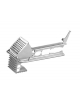 PRESSA AGLIO - Larghezza mm 200 - Profondità mm 90 - Altezza mm 40