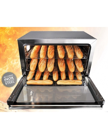 Forno elettrico pasticceria 3 teglie cm 60x40 professionale