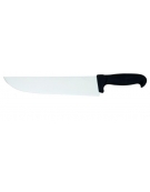 COLTELLO BERGAMO IN ACCIAIO AISI 420 E MANICO GOMMATO - Lunghezza lama mm 300