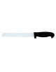COLTELLO PANE IN ACCIAIO AISI 420 E MANICO GOMMATO - Lunghezza lama mm 300