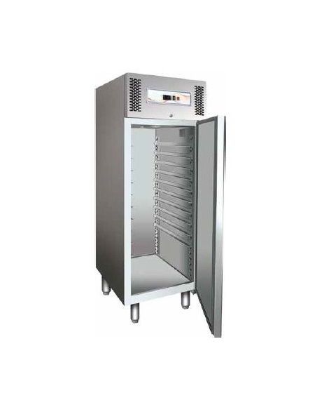 Armadio congelatore inox per pasticceria -10° -22°C - N° 20 Teglie 60x40 - cm 74x99x201h