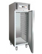 Armadio frigorifero inox per pasticceria -2° +8°C - N° 20 Teglie 60x40 - cm 74x99x201h