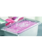 COPERCHIO GELATERIA IN POLICARBONATO - Larghezza mm 265 - Profondità mm 160