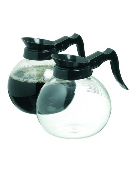 CARAFFA IN VETRO PER MACCHINA DA CAFFE' - Capacità Lt 1,7 - mm Ø150xh175