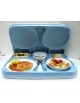 VASSOIO EN ISOTERMICO EURONORM - SENZA STOVIGLIE INCLUSE - MM 530X370X110H