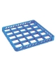 RIALZO SUPPLEMENTARE A 25 COMPARTI PER CESTELLO BICCHIERI - MM 500X500X42H