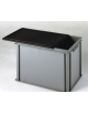 COPERCHIO A SLITTA PER CONTENITORE PER TRASPORTO PIATTI - mm 600X400