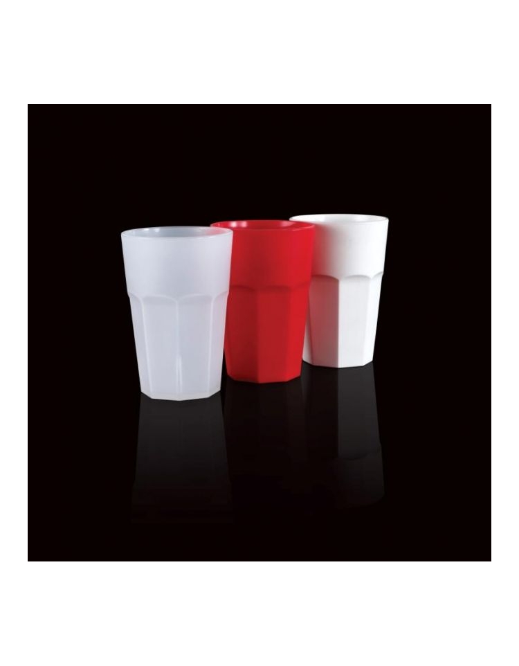 MONOUSO - Bicchiere Riutilizzabile Infrangibile PP Trasparente 430ml