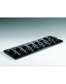 GRIGLIA POLICARBONATO PER ESPOSITORE 7 PANINI - Larghezza mm 90 - Profondità mm 550 - Altezza mm 70