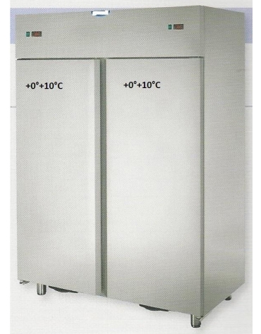 Armadio frigo combinato due temperature TN(0°+8°C)/TN(0° + 8°C) 