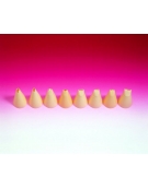 BOCCHETTE IN POLIPROPILENE PER DECORARE SET 8 PZ CON BOX H6cm