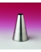 BOCCHETTA PER DECORAZIONE IN ACCIAIO INOX UNIPEZZO CON FORO TONDO - Diametro mm 18 - Altezza cm 5
