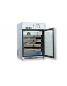 Frigorifero ospedaliero inox per farmaci +1°+15°C con registratore di temperatura - Porta cieca Lt 140 - cm 63x56,7x96/97,2h