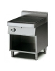 Cucina tuttapiastra a gas su armadio aperto - Nr. 1 bruciatore 8,2 kW - cm 70x70x85h