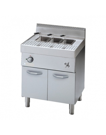 Cuocipasta elettrico 1 vasca capacità 40 lt cm 70x70x85h