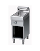 Scaldapatate elettrico bacinella GN 1/1 su armadio aperto cm 40x70x85h
