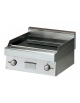 Fry Top elettrico con piastra liscia cromata versione da appoggio cm 70x70x28h