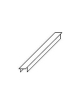 Traversino per bacinelle Gastronorm - Lunghezza cm 32,5