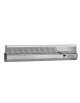 Vetrinetta refrigerata per condimenti pizzeria con vetri dritti - Capacità N° 12 Vaschette GN 1/4 - cm 250X32,7X45,5/47,5H