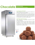 Armadio frigorifero per cioccolato 1 porta N° 18 teglie cm 60x80