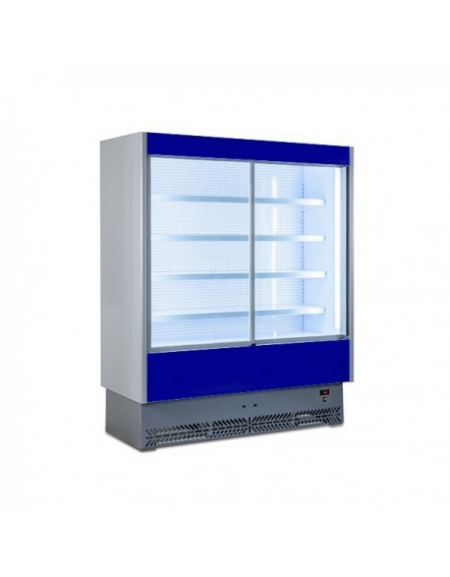 Murale refrigerato con porte scorrevoli cm 133x65x195,8h