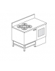 Bancone gelato a glicole - N° 4+4 Pozzetti - Motore interno - cm. 117,1x67,8x111h