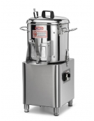 Pelapatate elettrico industriale professionale - Capacità Lt 10 / Kg 6 - Monofase - mm 400x400x690h