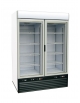 Vetrina doppia ventilata -25° -10°C con 2 motori - Vani separati - cm 134x79,5x197,7h
