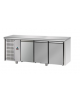 Tavolo Refrigerato GN 1/1 con 3 porte e gruppo motore a sinistra cm 187x70x85h