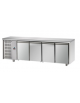 Tavolo Refrigerato GN 1/1 con 4 porte e gruppo motore a sinistra cm 232x70x85h