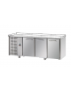 Tavolo Refrigerato GN 1/1 con 3 porte, gruppo motore a sinistra, senza piano di lavoro cm 187x70x80h
