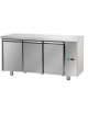 Tavolo Refrigerato GN 1/1 con 3 porte, predisposto per unità frigorifera remota cm 165x70x85h