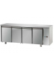 Tavolo Refrigerato GN 1/1 con 4 porte, predisposto per unità frigorifera remota cm 210x70x85h
