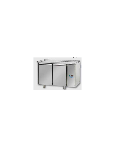 Tav Refrigerato, 2 porte, senza piano di lavoro, predisposto per unità frigorifera remota a bassa temp. cm 120x71,5x80h Tav Refrigerato, 2 porte, senza piano di lavoro, predisposto per unità frigorifera remota a bassa temp. cm 120x71,5x80h