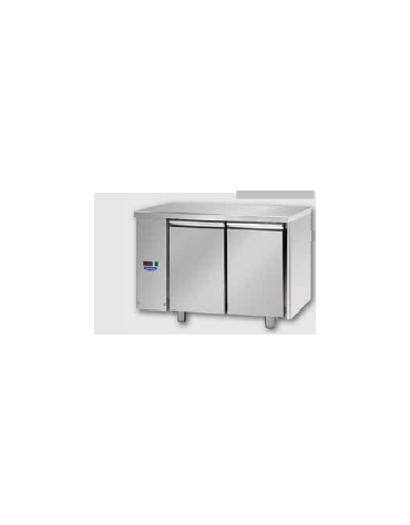 Tavolo Refrigerato GN 1/1 con 2 porte predisposto per unità frigorifera remota a bassa temperatura a sinistra cm 120x71,5x85h
