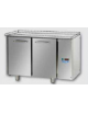 Tavolo Refrigerato GN 1/1 con 2 porte, senza piano di lavoro, predisposto per unità frigorifera remota cm 120x70x80h