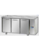 Tavolo Refrigerato GN 1/1 con 3 porte, senza piano di lavoro, predisposto per unità frigorifera remota cm 165x70x80h