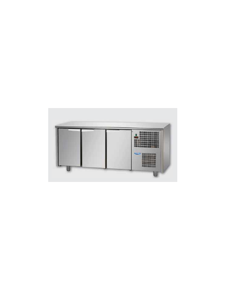 Tavolo Refrigerato a temperatura normale con 3 porte cm 191x60x85h