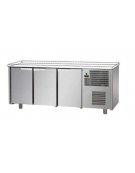 Tavolo Refrigerato a temperatura normale con 3 porte senza piano di lavoro cm 191x60x80h