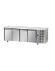 Tavolo Refrigerato con 4 porte senza piano di lavoro cm 236x60x80h