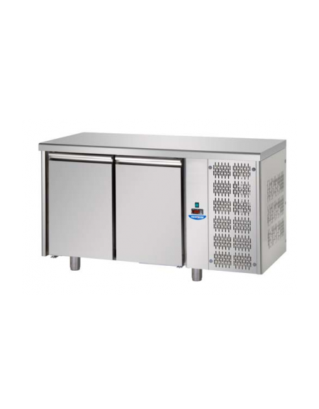 Tavolo Refrigerato Pasticceria 600x 400 a temperatura normale con 2 porte cm 160x80x85h