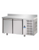 Tavolo Refrigerato Pasticceria 600x400 a temp. normale, 2 porte, alzatina CM 160x80x95H