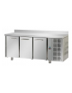 Tav Refrigerato Pasticceria 600x400, temp. normale, 3 p.,alzatina 100 mm, cm 215x80x95H
